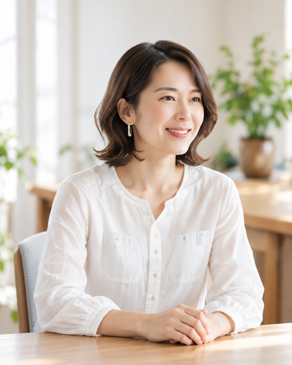 講師イメージの女性